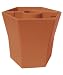 BRELLA VASE® - 5 inch - Opaque - Terra Cotta - Patio Umbrella Vase