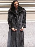 ELEGANT RANCH MINK FUR COAT sz10 #3409
