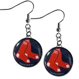 MLB Boston Red Sox Charm Dangle Earrings
