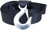 Curt Manufacturing L-7 2 In 20 Ft Nylon Winch Strap With Hook