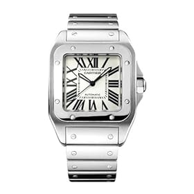 Cartier Men’s Santos 100 XL Stainless Steel Automatic Watch #W200737G