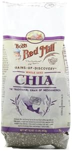 Bob's Red Mill Chia Seeds, 16-Ounce Bags (Pack of 4)