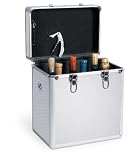 Reserve - Aluminum 6 Bottle Wine Case Picnic Wine Carriers