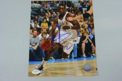 Thunder Jeff Green Autographed/Hand Signed Authentic 8x10 Photo JSA