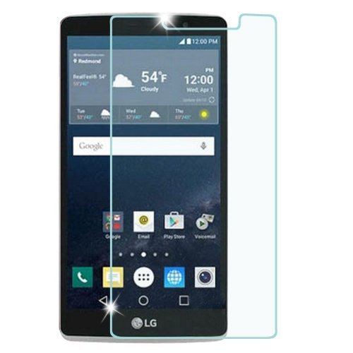 LG G Stylo - Premium [Transparent HD Ultra Crystal Clear] Tempered Glass [0.33mm 9H Hardness] Screen Protector and Atom LED