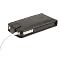 Manhattan Leather Flip Wallet Case for iPhone 4 4S-Black