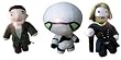 Marvin, Zaphoid, and Arthur 8 inch Plush Figures from Hitchhiker's Guide to t...