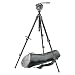 Manfrotto 501HDV,755XBK Video Kit with 501HDV Head, 755BK Tripod Legs and MBAG80P Padded Tripod Bag