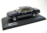 BMW 7 Series E23 Feuerwehr Munchen (1977) in Black (1:43 scale) Diecast Model Car
