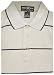Engineered Stripe Short Sleeve Polo ( Khaki\Navy)