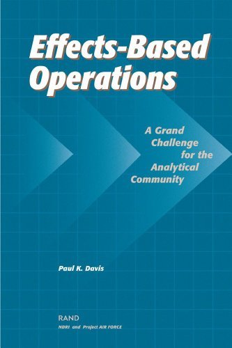 Effects-Based Operations (EBO): A Grand Challenge for the Analytical Community