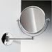 11.8 Extendable Double Face Wall Mounted 5X Magnifying Mirror with Optical Grade Finish: Gold