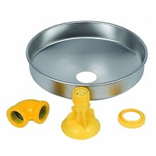 Bradley S24-196 4 Piece Stainless Steel Ornamental Shroudhead Spintec Retrofit Kit