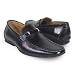 Zota Men's Leather Dress Shoes Loafers Black