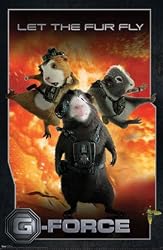 G Force Poster G-Force Let the Fur Fly 24x36 Poster