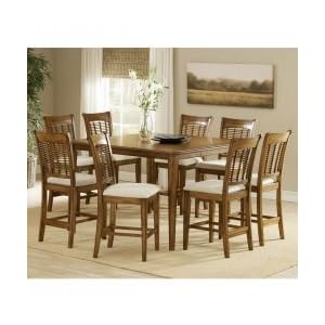 Hillsdale Furniture Bayberry Counter Height 9 Piece Set - 4766DTBSG9 (Oak) (See Text) by Hillsdale Furniture