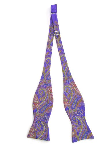 Woven Bowtie - Springtime Lavendar
