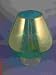 Brandy Glass shaped Turquoise  Vase