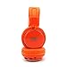 GranVela® A809 Lightweight Foldable Stereo Headphones Adjustable Headband Kids Headsets with Built-in FM Radio, Micro SD Card Player,3.5mm Jack for iPhone, iPad, Android, PC and More (Orange)