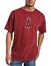 MLB Los Angeles Angels Of Anaheim Adult Short Sleeve Pigment Dye Tee