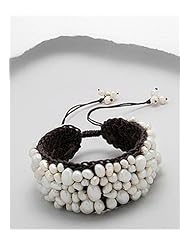 Cotton Waxed Thread Fresh Water Pearls Bracelet