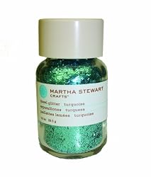 Martha Stewart Crafts Tinsel Glitter, Turquoise, 1 Ounce
