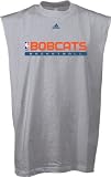 Charlotte Bobcats adidas True Court Practice Sleeveless T-Shirt - Large