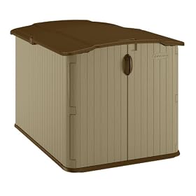 Suncast BMS4900 Glidetop Slide Lid Shed: Patio, Lawn &amp; Garden