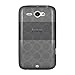 TPU Skin Gel Circle Case for HTC Status 3G AT&T Android Bonus MiniSuit LCD Microfiber Keychain (Smoke)