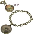 Reversable! 2 in 1 Vintage Songbirds & Bird's Nest French Art Nouveau Style Bracelet - Antique Brass/Gold Finish By Lavishy