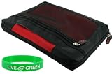 Lenovo S10-2 10.1-Inch Pink Netbook Carrying Bag (Checkpoint-Friendly - Red / Black)