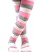 TeeHee Little Girls and Toddlers Fashion Tights 3 Pair Pack (3-5 Years, Stripes)