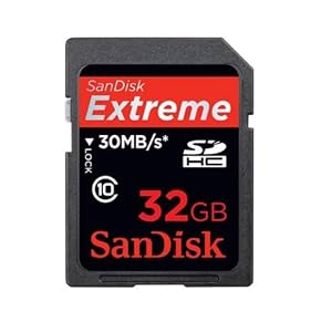 SANDISK 32 GB Extreme III SDHC Memory Card