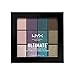 NYX PROFESSIONAL MAKEUP Ultimate Multi-Finish Shadow Palette, Smoke Screen, 0.48 Ounce