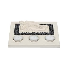 All Natural Handmade Stone Candleholder - Buddha Design All Natural Handmade Stone... by Cozee World