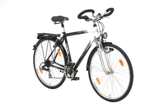 Texo Herren Fahrrad Trekking, schwarz lf wei&szlig;, Rahmenh&ouml;he: 53 cm, Reifengr&ouml;&szlig;e: 28 Zoll (71 Preisvergleich