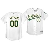 Athletics Majestic MLB Custom Authentic Home Jersey - Men's