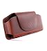 Naztech Bravo Brown Leather Case for RIM Blackberry 7100i 7105t 7100 7130c 7130e 8100 8700 8703e