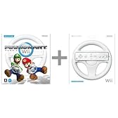 マリオカートWii(「Wiiハンドル」×1同梱) ＋Wiiハンドル１個