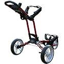 Stewart Golf Z1 Push Trolley - Red