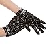 Kenmont Summer Women Dots Sun Uv Protection Outdoor 100% Cotton Driving Gloves