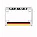 Germany German Flag Metal Motorcycle Bike License Plate Frame Tag Holder