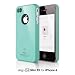 elago S4 Slim Fit Case for AT&T Verizon iPhone 4/4S -Coral Blue + HD Professional Extreme Clear film + Logo Protection Film included
