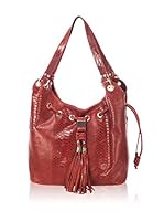 Lisa Minardi Bolso asa al hombro (Rojo)