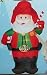 8ft Airblown Inflatable Christmas Cowboy Santa