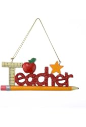 Kurt Adler Teacher Christmas Ornament