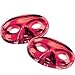 Metallic Half Mask (red) Party Accessory (1 count)
