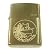 ZIPPO(ジッポー) FRENCH ARMED FORCES フランス軍エンブレムモデル TYPE-32 ブラッシュブラス ゴールド FRENCH-32