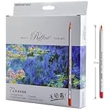 72-color Raffine Marco Fine Art Colored Pencils/ Drawing Pencils for Sketch/ Secret Garden Coloring Book (Not Included)