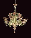 2-8010-8-14 Savoy House Lighting Eight-Light Crystal Chandelier
